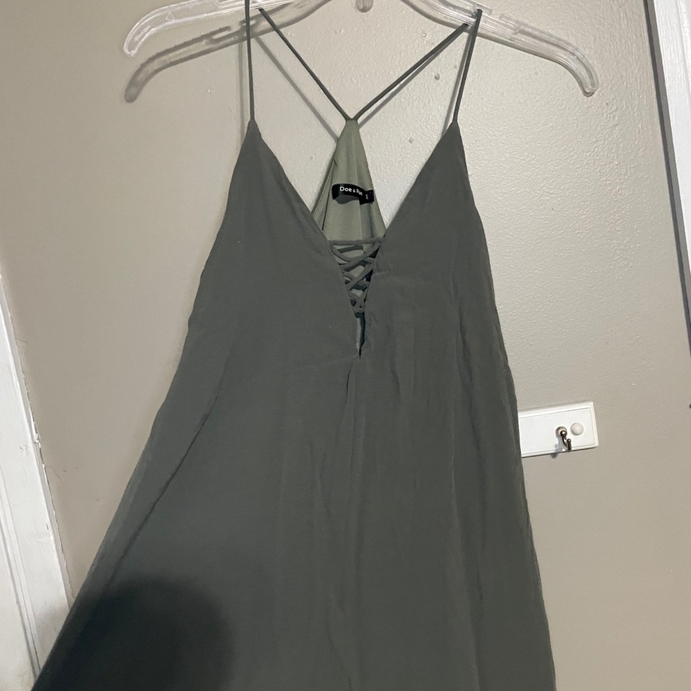 Olive green tank